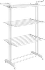 Droogrek, staand droogrek met 4 niveaus - hoogte 173 cm -, Tuin en Terras, Droogmolens en Wasrekken, Verzenden, Nieuw
