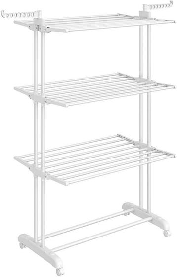 Droogrek, staand droogrek met 4 niveaus - hoogte 173 cm - beschikbaar voor biedingen