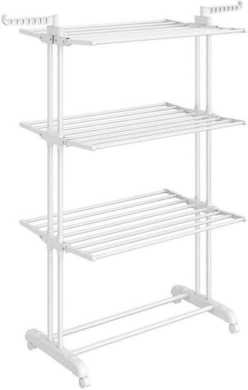 Droogrek, staand droogrek met 4 niveaus - hoogte 173 cm -, Tuin en Terras, Droogmolens en Wasrekken, Verzenden