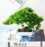 Kunst Bonsai Boom - Planten Nep Plant Plastic Decoratie, Huis en Inrichting, Verzenden, Nieuw
