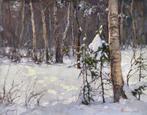 Sergei Flitov (1964) - Promenade Hivernale - Les Ombres sur, Antiek en Kunst