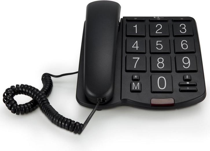 Huistelefoon senioren - Senioren telefoon - Vaste lijn - Zwa, Télécoms, Téléphones fixes | Filaires, Envoi