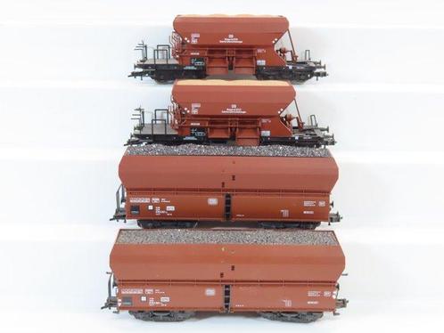 Roco H0 - 4386A/44128/46240 - Transport de fret - 4x, Hobby en Vrije tijd, Modeltreinen | H0