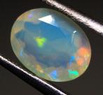 Cts 3,90 natuurlijke Ethiopische opalen Faceted - Hoogte: 9