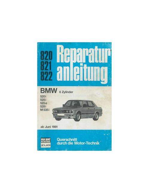 1981 BMW 5 SERIE REPARATIEHANDLEIDING DUITS, Auto diversen, Handleidingen en Instructieboekjes, Ophalen of Verzenden