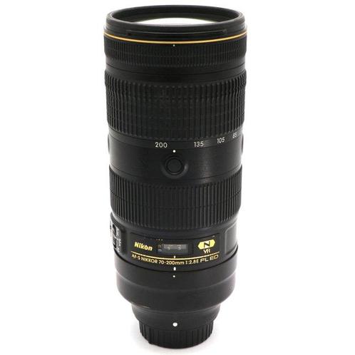 Nikon AF-S 70-200mm f/2.8E FL ED VR + zonnekap Objectif à, Audio, Tv en Foto, Fotocamera's Digitaal