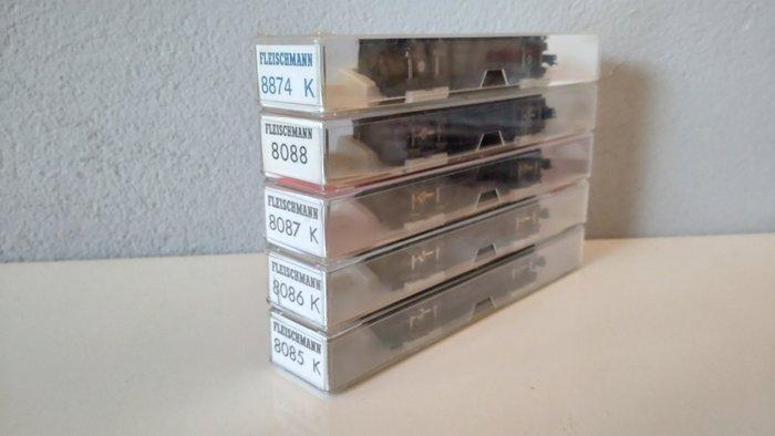 Fleischmann N - 8874; 8088; 8087; 8086; 8085 - Treinset (5), Hobby & Loisirs créatifs, Trains miniatures | Échelle N