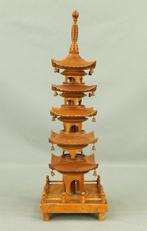 Decoratief ornament - Japan - Houten pagode met vijf