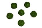 Rotan stro bal 15 stuks appelGroen dia 4 cm. Rota. NBal, Nieuw