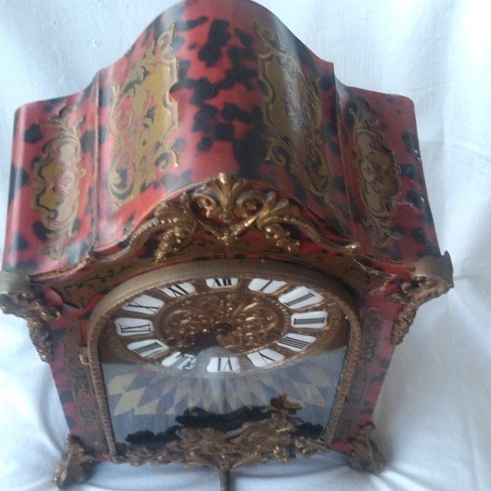 Boulle klok - Hout, Messing - 1970-1980, Antiek en Kunst, Antiek | Klokken