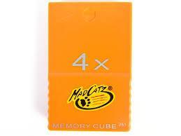 Memory Card 16MB GC MadCatz Oranje (Gamecube Accessoires), Games en Spelcomputers, Spelcomputers | Nintendo GameCube, Zo goed als nieuw