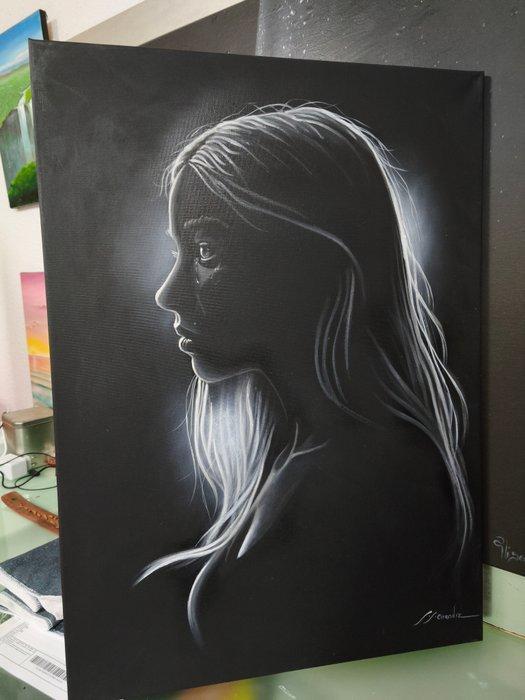 Eliseo Ferrandiz - Perdida - 2025, Antiek en Kunst, Kunst | Schilderijen | Modern