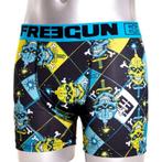 FreeGun Polyester Boxershorts Underwear Skull Zwart Groen, Vêtements | Hommes, Vechtsport, Verzenden