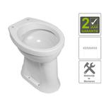 BWS Toiletpot Staand | Vlakspoel | Verhoogd 6 AO | Wit, Ophalen of Verzenden, Nieuw, Overige typen