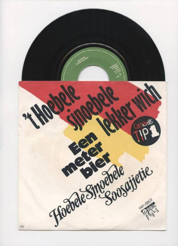 Hoebele Sjnoebele Soosajjetie – T Hoebele Sjnoebele Lekker, CD & DVD, Vinyles Singles, Enlèvement ou Envoi