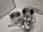 BK Q-linair Master Glas Pannenset 4-delig Pannen, Huis en Inrichting, Verzenden, Nieuw
