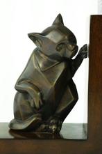 Serre-livres (2) - Bois, Bronze
