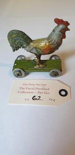 Meier - Blikken speelgoed - Meier Tin Penny Toy, Rooster On