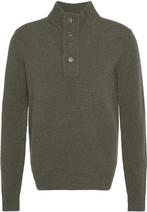 Barbour Trui Wol Patch Groen maat Maat 52/54 (L) Heren, Maat 52/54 (L), Barbour, Verzenden, Nieuw
