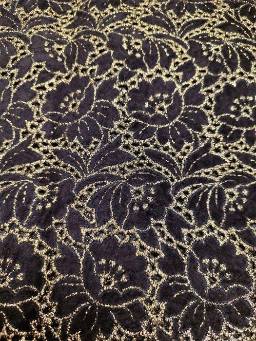 Bijzonder suèdeachtig weefsel, C020 maat 3,40 x 0,80 m -, Antiquités & Art, Tapis & Textile