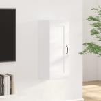 vidaXL Hangkast 35x34x90 cm bewerkt hout wit, Huis en Inrichting, Kasten | Overige, Verzenden, Nieuw