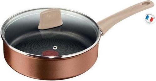 TEFALG2543202 Sauteuse 24 cm ECO-RESPECT - deksel inbegre..., Maison & Meubles, Cuisine | Casseroles & Poêles, Envoi