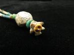Oud-Egyptisch Ketting gemaakt van faience-, glas- en
