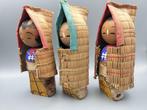Creatieve Japanse kokeshi-poppen - Hout - Japan - Shwa, Antiek en Kunst