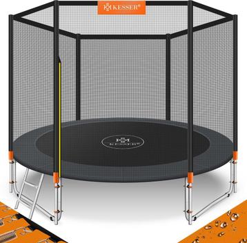 Trampoline - diameter 244 cm - met veiligheidsnet en ladder beschikbaar voor biedingen