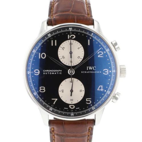 IWC Portuguese Chronograph IW371404 uit 2005, Handtassen en Accessoires, Horloges | Heren, Verzenden
