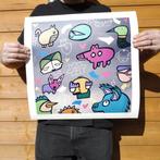 Kev Munday - Colour Storm - Textured Giclee Print - No