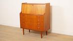 Vintage secretaire | Deens | Teak | 108 cm, Huis en Inrichting, Kasten | Secretaires, Ophalen of Verzenden, Nieuw