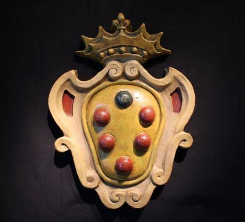 stemma famiglia medici - stemma famiglia medici - Reliëf -, Antiek en Kunst, Antiek | Overige Antiek