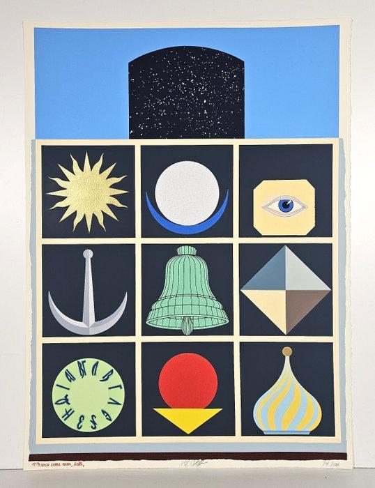 Lucio Del Pezzo (1933-2020) - Russia come Rosso, Bello, Antiek en Kunst, Antiek | Overige Antiek