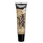 Moon Glitter Holographic Glitter Lipgloss Gold 15ml, Hobby & Loisirs créatifs, Articles de fête, Verzenden