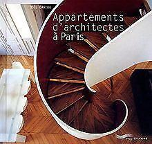 Appartements darchitectes à Paris  Cariou, Joël  Book, Livres, Livres Autre, Envoi
