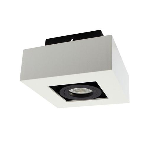 Spectrum - Moderne plafondspot GU10 wit, Huis en Inrichting, Lampen | Plafondlampen, Nieuw, Metaal, Verzenden