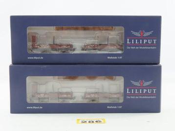 Liliput H0e - L240100 - Modeltrein goederenwagon (2) - 2