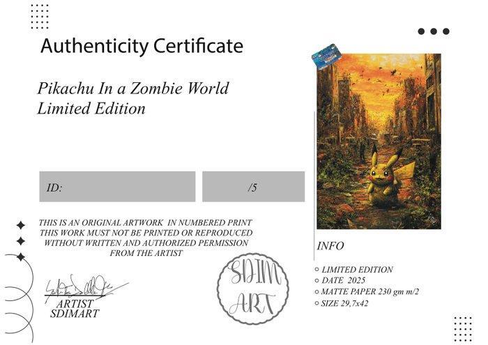 SDIMART 1996 - Pikachu In a Zombie World Limited Edition, Games en Spelcomputers, Spelcomputers | Overige Accessoires