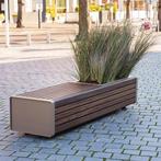 Boombank | Tuinbank | Zitbank | Cortenstaal of Aluminium, Verzenden, Nieuw, Hout
