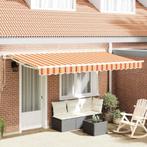 vidaXL Inklapbare Luifel Multikleuren Streep 400x200 cm Stof, Verzenden, Nieuw