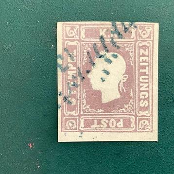 Autriche 1858 - Timbré KK avec de bonnes marges. - Michel 17 beschikbaar voor biedingen