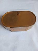 Bureauklok Compendium - Imhof - - Verguld messing -, Antiek en Kunst