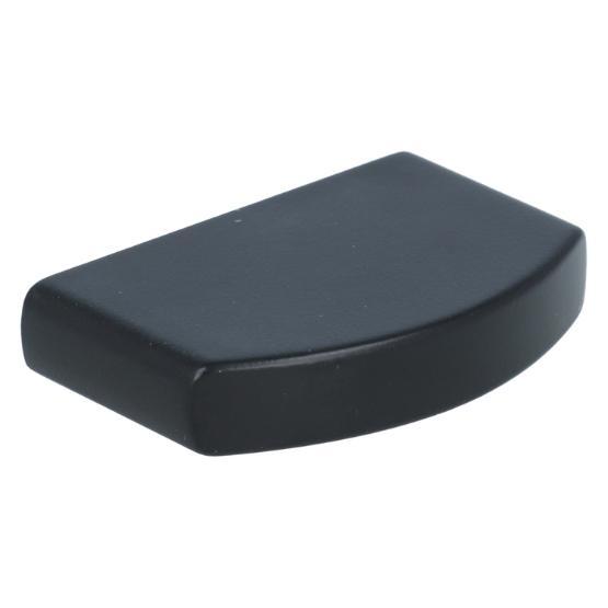 Greep rond zamak 32 mm zwart, Doe-het-zelf en Bouw, Hang- en Sluitwerk, Klink of Kruk, Nieuw, Overige materialen