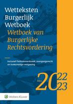 Wetteksten Burgerlijk Wetboek/Wetboek van Burgerlijke, Boeken, Verzenden, Gelezen