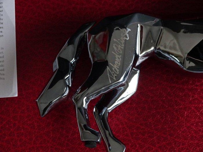 Richard Orlinski (1966) - Wolf (Pearl Grey Edition) - Signé, Antiek en Kunst, Kunst | Designobjecten