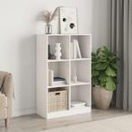 vidaXL Boekenkast 70x33x110 massief grenenhout wit, Huis en Inrichting, Kasten | Boekenkasten, Verzenden, Nieuw