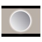 Spiegel Rond Sanicare Q 100 cm Ambi Cold White LED PP, Ophalen of Verzenden, Nieuw, Overige typen