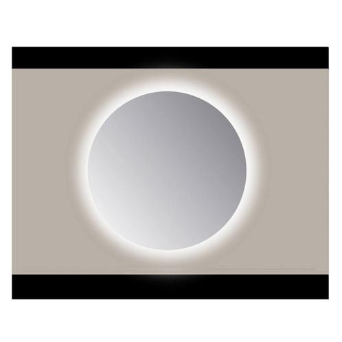 Spiegel Rond Sanicare Q 100 cm Ambi Cold White LED PP, Doe-het-zelf en Bouw, Sanitair, Overige typen, Nieuw, Ophalen of Verzenden