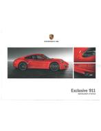 2012 PORSCHE 911 CARRERA EXCLUSIVE HARDCOVER BROCHURE, Livres